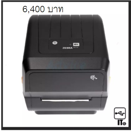ZEBRA ZD220 เครื่องพิมพ์บาร์โค้ด 203 DPI (PN:ZD22042-T0PG00EZ) แทน GC420t Termal