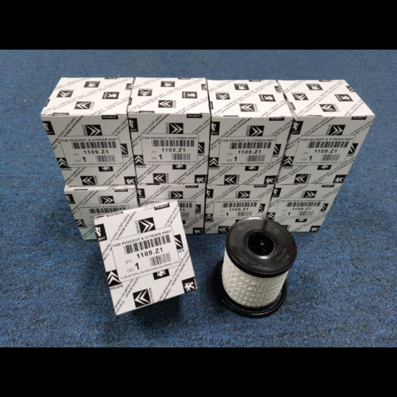 กรองน้ํามันเครื่อง PEUGEOT 206 207 208 307 308 3008 407 408 4007 508 607 807 Citreon C4 (1109.Z1)