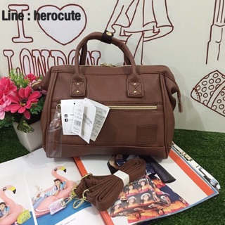 Anello polyester 2 way mini boston bag ส่งฟรีEMS