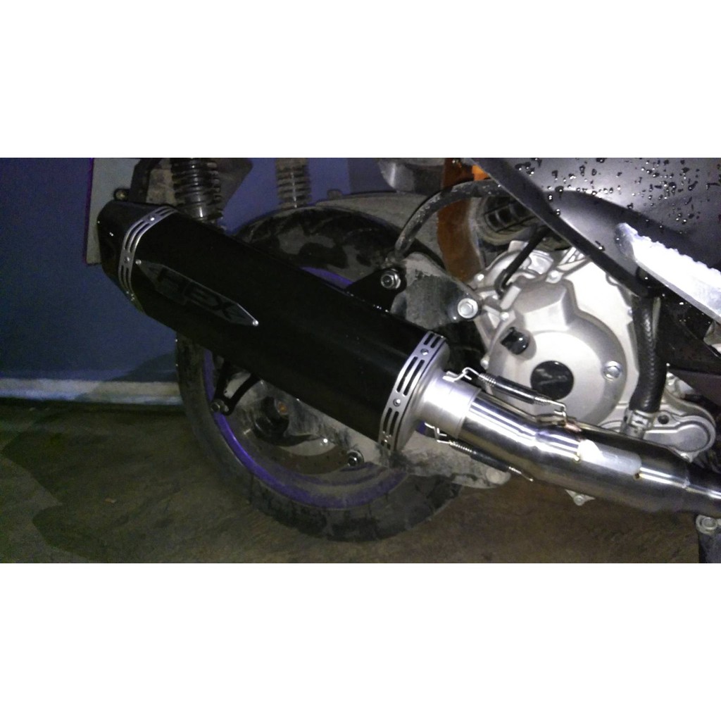 PR2 ปลายท่อ HEX BLACK CLOLR 35 CM ตรงรุ่น