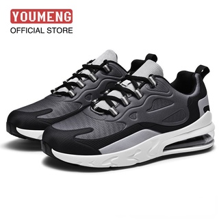Couple Air Cushion Sports Shoes Soft Bottom Breathable Casual Shoes Mens Non-slip Running Shoes