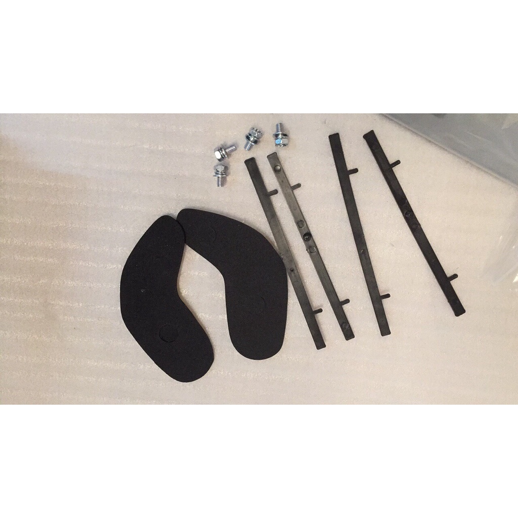 สปอยเลอร์สำหรับ HONDA JAZZ ปี 2008-2012 (GE) ทรงMUGEN งานABSไม่ทำสี - รูปที่ 4