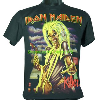 เสื้อวง Iron Maiden เสื้อวงดนตรีต่างประเทศ เสื้อวินเทจ ไอเอิร์นเมเดน ไอร่อน IRN1093