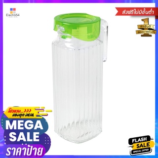 เหยือกแก้ว LUMINARC IVEY 1.1 ลิตร สีเขียว/ใสGLASS PITCHER LUMINARC IVEY 1.1L GREEN/CLEAR