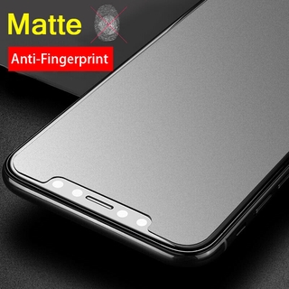 2/1Pcs For iPhone 5/6/7/8/11/12 Pro XS Max Mini XR Matte Anti Glare 9H Harness Tempered Glass Screen Protector