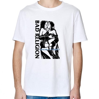 GILDAN 【เสื้อเก๋ไก๋】เสื้อยืด ผ้าฝ้าย 100% พิมพ์ลายกราฟิก Bad Religion Nun Nuns Generator Punk Rock American Jesus สไตล์ฮ