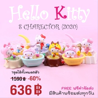 Hello Kitty (Model 8 Charector)2020 สินค้าพร้อมส่งทุกวัน (วันจันทร์-วันศุกร์)