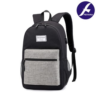 FEIYANA กระเป๋าเป้สะพายหลังผู้ชาย Backpack พร้อมช่องใส่โน๊ตบุ๊ค รุ่น QX-B001