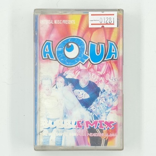 [01281] AQUA : Bubble Mix (TAPE)(USED) เทปเพลง เทปคาสเซ็ต มือสอง !!