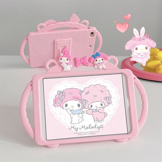 เคสแท็บเล็ต แบบนิ่ม ลายกระต่ายน่ารัก กันกระแทก ปรับขนาดได้ สําหรับ Samsung Tab A8 2022 10.5 นิ้ว X200 X205