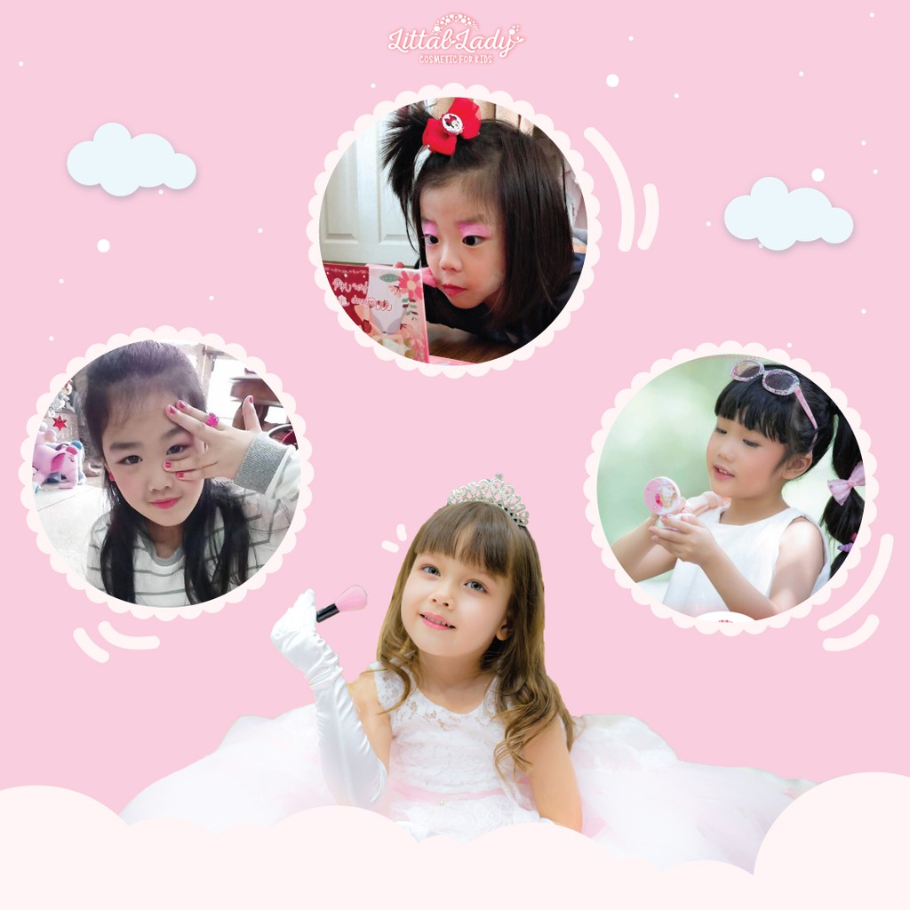 Littal Lady เครื่องสำอางเด็ก ลิปกลอสเด็ก ออแกนิค ทาง่ายพร้อมบำรุง อ่อนโยนขั้นสุด ปลอดสารพิษ ผ่านการรับรองจาแพทย์ผิวหนัง - รูปที่ 6