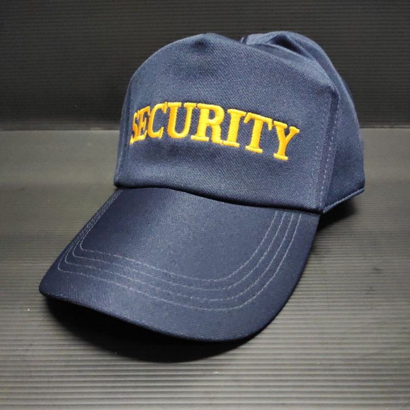 หมวกแก๊ป   security   สีกรมท่า-ดำ