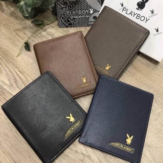 😍💕 พร้อมส่ง4สี Must Have! PLAYBOY SHORT WALLET 🍭