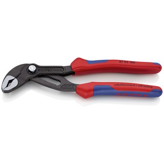 KNIPEX Cobra High Tech Water Pump Pliers 180 mm คีมปั๊มน้ำไฮเทค 180 มม. รุ่น 8702180