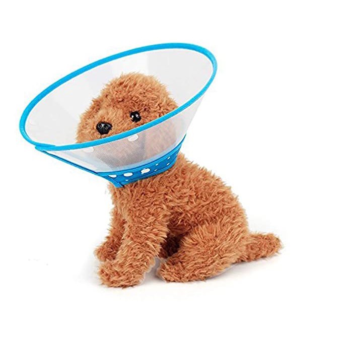 ปลอกคอกันเลีย สำหรับสัตว์เลี้ยง สุนัข แมว ลำโพงหมา ลำโพงแมว มีหลายขนาด ป้องกันการกัด ขอบเป็นผ้านุ่ม / Elizabethan collar - รูปที่ 7