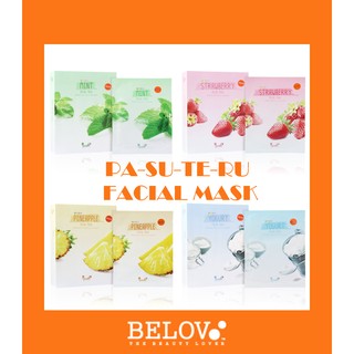 🌟 มาส์คหน้าผลไม้ BELOV MOODS PA-SU-TE-RU FACIAL MASK