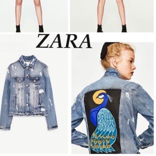 เสื้อยีนส์Jacket Jeans Zara งานoriginal💯%