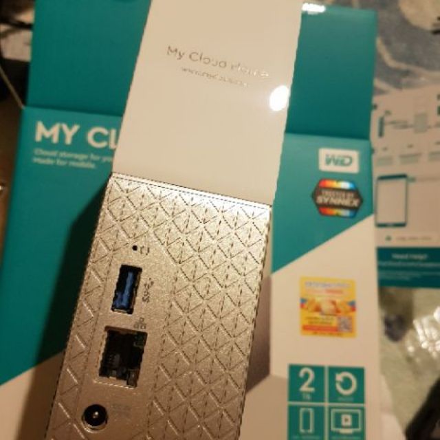[เปิดใช้1ครั้ง] WD My cloud home 2TB สภาพใหม่99%+
