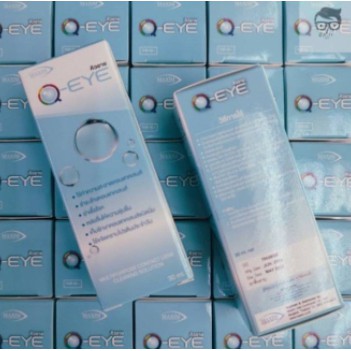 พร้อมส่ง Q-EYE น้ำยาล้าง / แช่คอนแทคเลนส์ ขนาด 30 ml , 60 ml