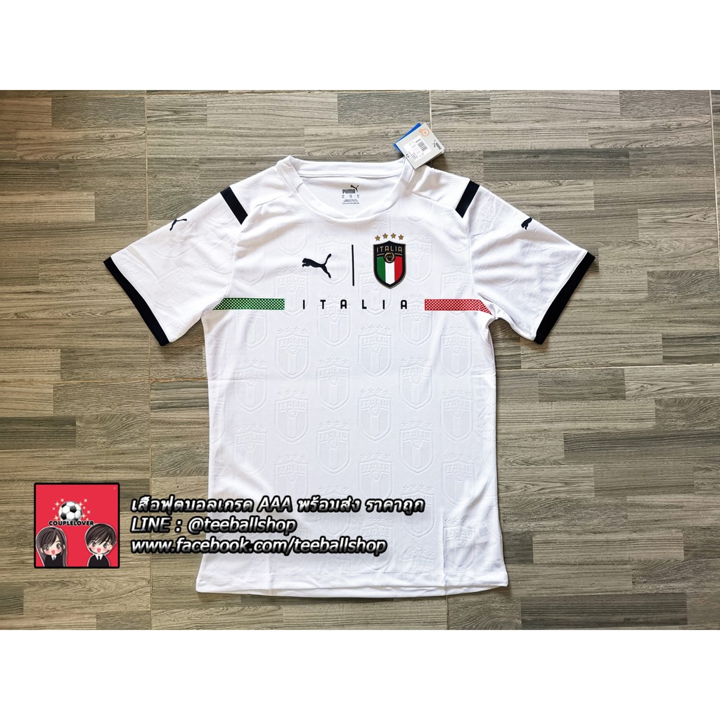 ส่งฟรี [2XL]เสื้อฟุตบอล ทีมชาติ อิตาลีชุดเหย้า ฤดูกาลใหม่ เกรดเพเยอร์ ปี 2021/22 Italy Home Soccer Jersey 2021/22 ( Player Grade )