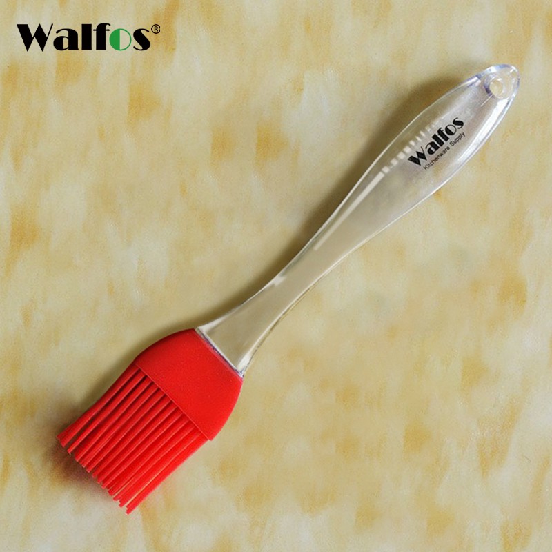 Walfos แปรงซิลิโคนสําหรับทาน้ํามันทําอาหาร เค้กเบเกอรี่แปรงบาร์บีคิวหน้าแรก DIY ขนมปังน้ำมันครีมทำอาหารแปรงแปรงซิลิกาเจลครัว