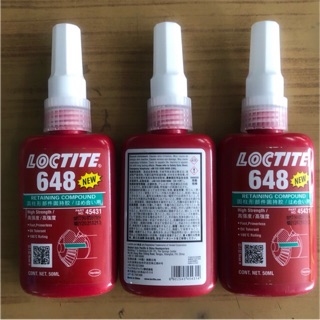 Loctite กาวล็อคไทท์ 648 638 น้ำยาตรึงเพลา 50 ml งานลูกปืน งานโรงกลึง