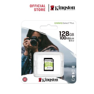 Kingston 128GB Canvas Select Plus SD Card Class 10 100MB/s (SDS2/128GB) เมมโมรี่การ์ด