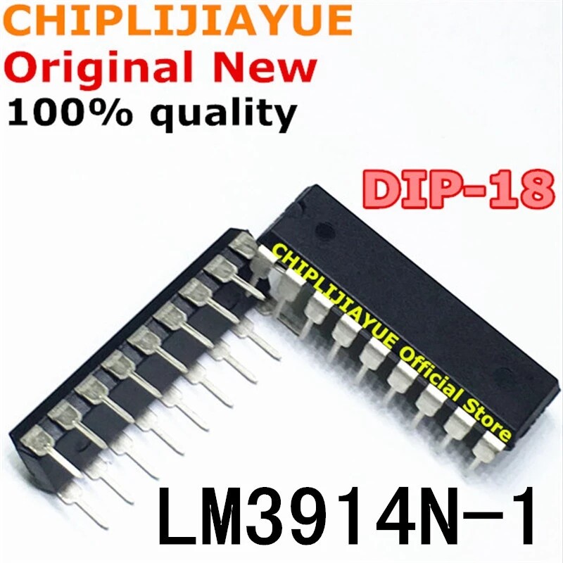 5PCS LM3914N-1 DIP-18 LM3914N LM3914 DIP18 ใหม่และต้นฉบับ IC Chipset