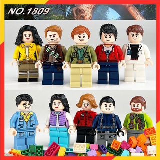 ของเล่นตัวต่อฟิกเกอร์ City Minifigures Building Bricks สําหรับเด็กอายุ 3 ปี 10 ชิ้น