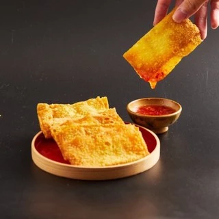 เกี๊ยวสด original wonton (200กรัม) เกี๊ยวแผ่นใหญ่ กรอบฟู ไม่ใส่สารกันบูด