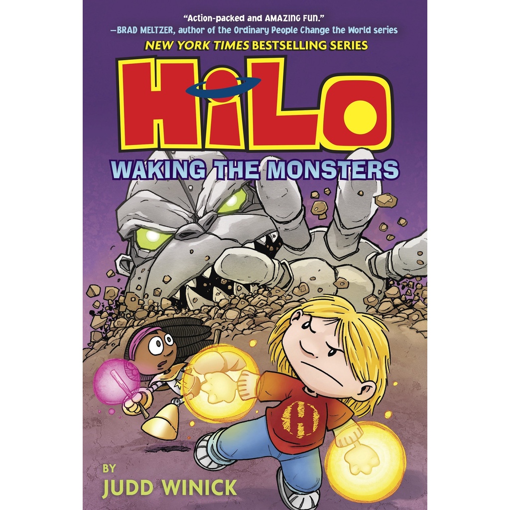 Hilo 4 : Waking the Monsters (Hilo) [Hardcover]English book ใหม่ส่งด่วน