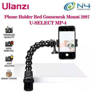 Ulanzi MP-4 ขาตั้งโทรศัพท์มือถือ แบบคอห่าน ยืดหยุ่น สําหรับกล้องแอคชั่น gopro