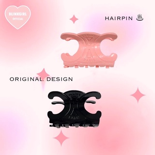 blinkgirlofficial〰️ hair clips 💖 พร้อมส่ง กิ๊บหนีบแบบน้องลิซ่า blackpink ดีเทลน่ารักๆ