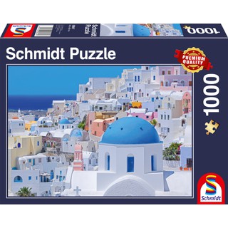 จิ๊กซอว์ 1000 pc PUZZLE SCHMIDT - SANTORINI, CYCLADES