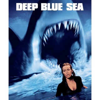 DVD ฝูงมฤตยูใต้มหาสมุทร ภาค 1 Deep Blue Sea : 1999 #หนังฝรั่ง - แอคชั่น ระทึกขวัญ