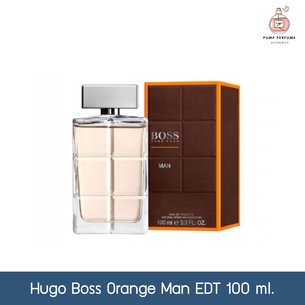 🔥ส่งฟรี+10% Coin Cashback🔥น้ำหอมผู้ชาย hugo boss orange man edt 100ml.
