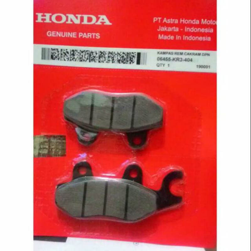 ผ้าเบรคหน้า ดิสแพด KR3 Grand Supra X