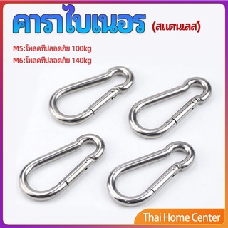 คาราไบเนอร์ ตะขอแขวน ตะขอคล้องสายสลิง ตะขอแขวน carabiner