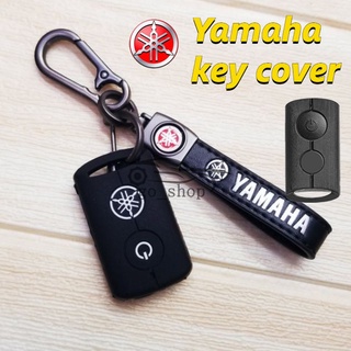 เคสกุญแจรีโมทรถจักรยานยนต์ แบบซิลิโคน สําหรับ Yamaha Nmax Xmax NVX Mio Aerox S v2 2023