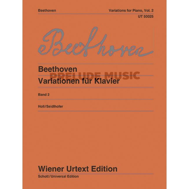 (โค้ดINCSM2Lลด70฿) Beethoven Variations Band 2(UT50025)