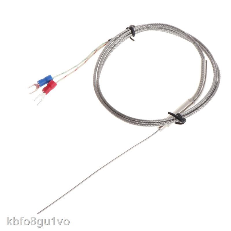 KType Thermocouple Probe 1mm x 100mm 2wires Temperature Sensors 2