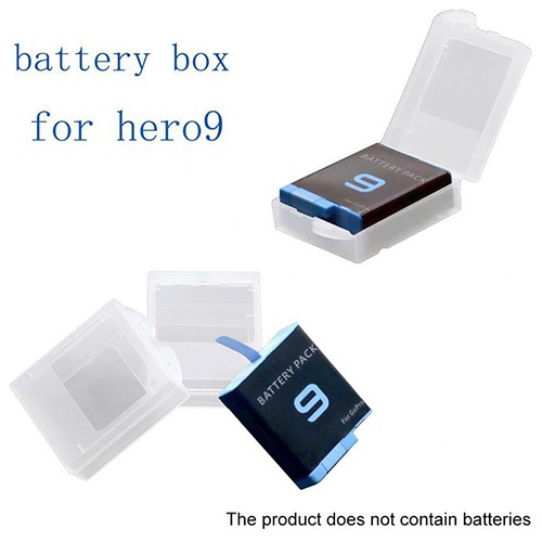 GoPro 12 / 11 /10 / 9 / 8 / 7 / 6 / 5 Plastic Camera Battery Storage Box กล่องเก็บแบตเตอรี่