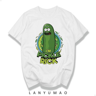 เสื้อยืดอินเทรนด์ผู้ชายอินเทรนด์ผู้หญิงเสื้อยืดแขนสั้น พิมพ์ลาย Free Rick Rick and Morty Rick and Morty Modal สําหรับผู้