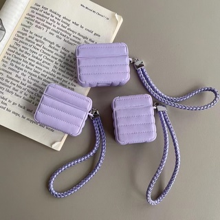 เคสหูฟังบลูทูธ ลายการ์ตูน พร้อมสายโซ่คล้อง สําหรับ airpods 1 2 pro 3