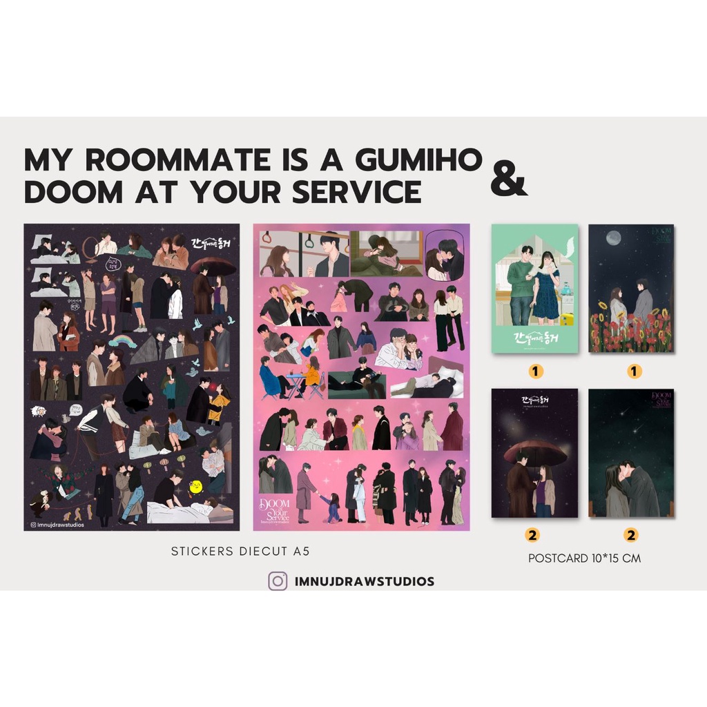 My roommate is a gumiho & Doom at your service [พร้อมส่ง]