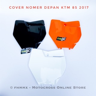 ฝาครอบหมายเลข KTM 2017