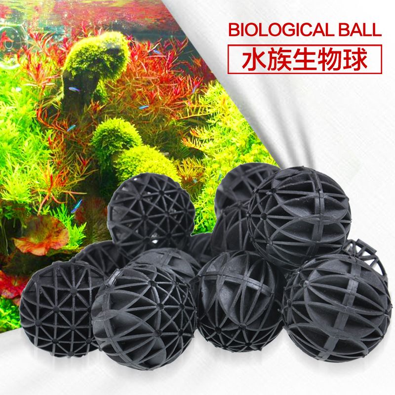 ตู้ปลาตู้ปลา Bioball Bio Ball พร้อมฟองน้ํา