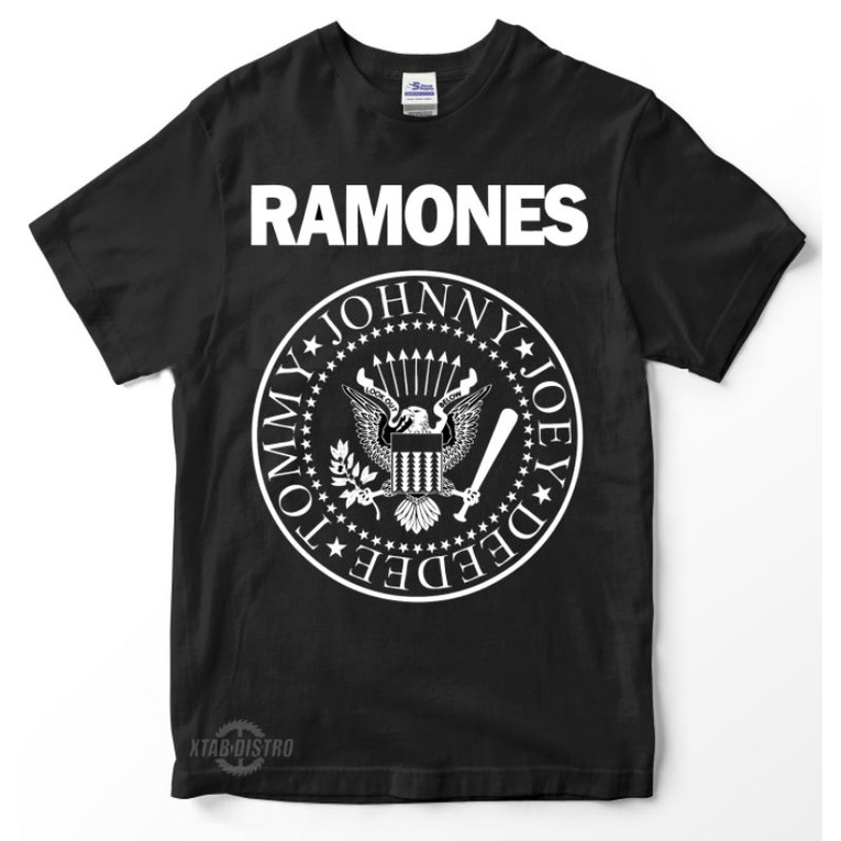เสื้อยืด RAMONES - JHONNY / เสื้อยืดพรีเมี่ยม Ramones / เสื้อยืดวง / โรลร็อคเอ็น