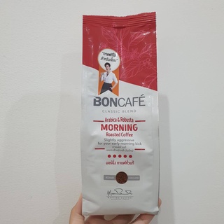 คุ้มสุดๆ Boncafe Morning Ground 250กรัม บอนกาแฟ กาแฟคั่วบด มอร์นิ่ง รสขม-นุ่ม ระดับการคั่วอ่อน-ปานกลาง PREMIUM GOURMET C