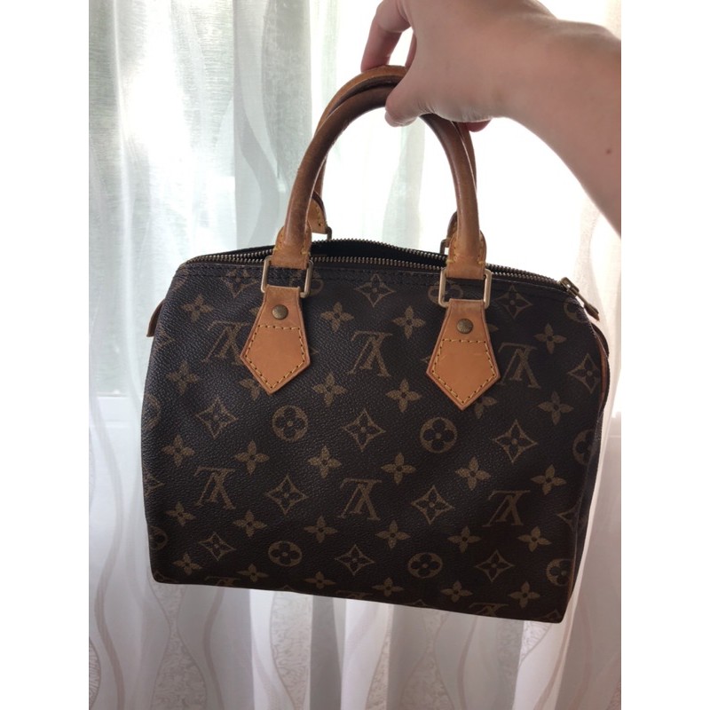 LV speedy 25 กระเป๋าหลุยส์สปีดีของแท้มือ2สภาพดี